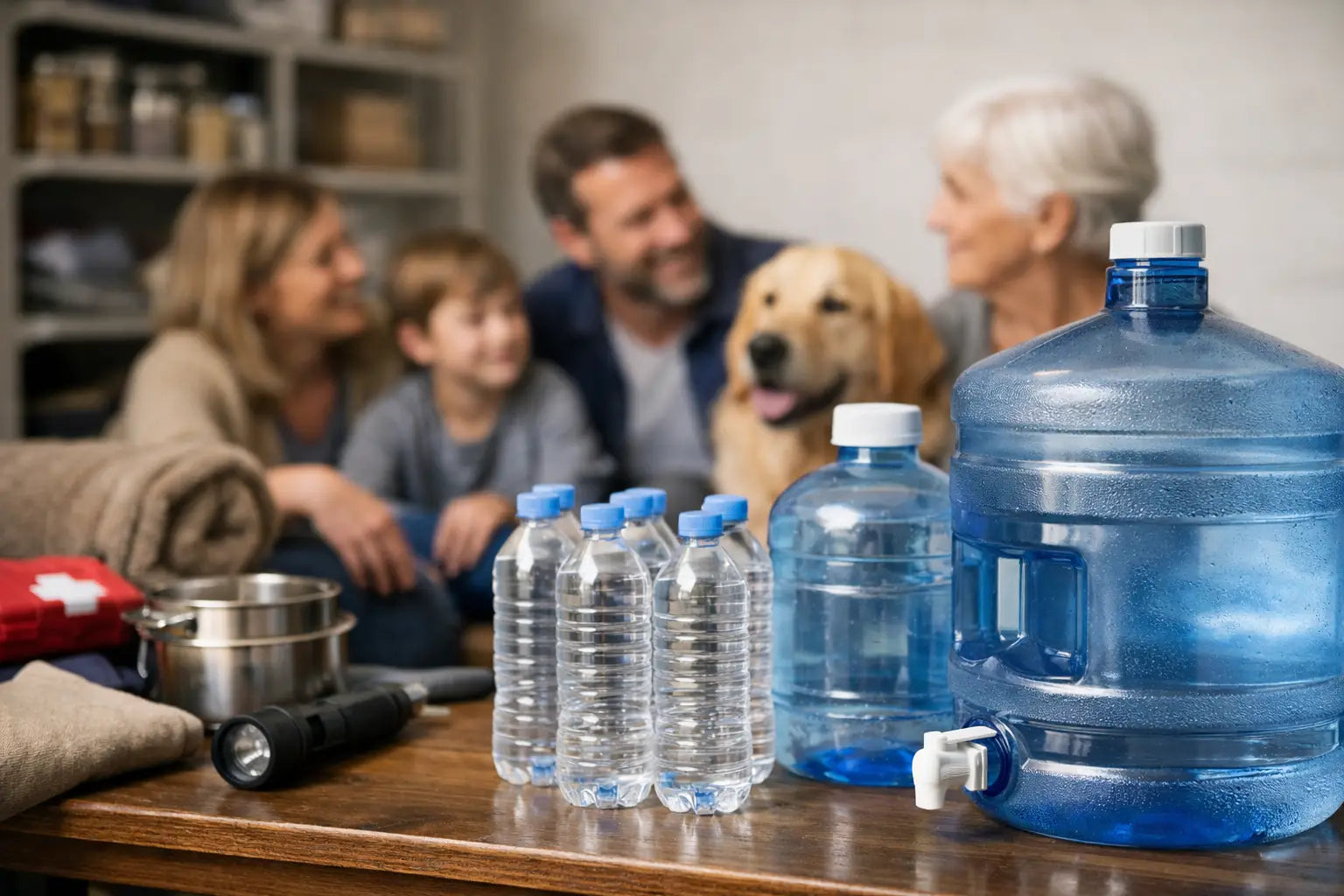 Water Storage for Families: Start With 14 Days