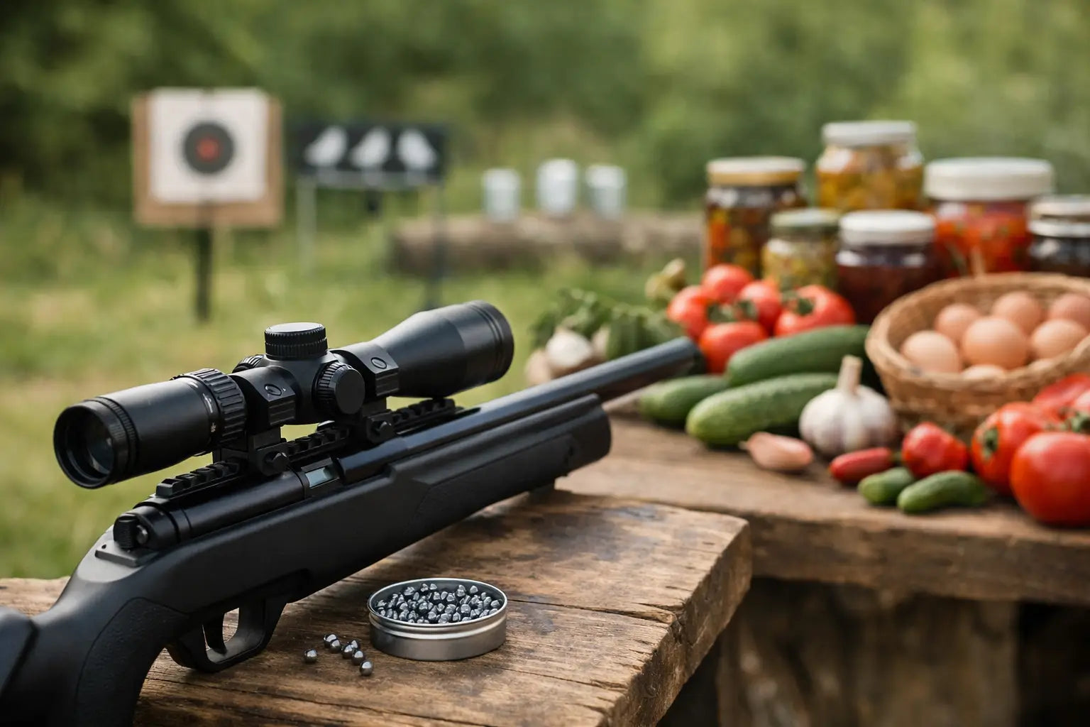 How Airguns Can Deter and Help Food Prep