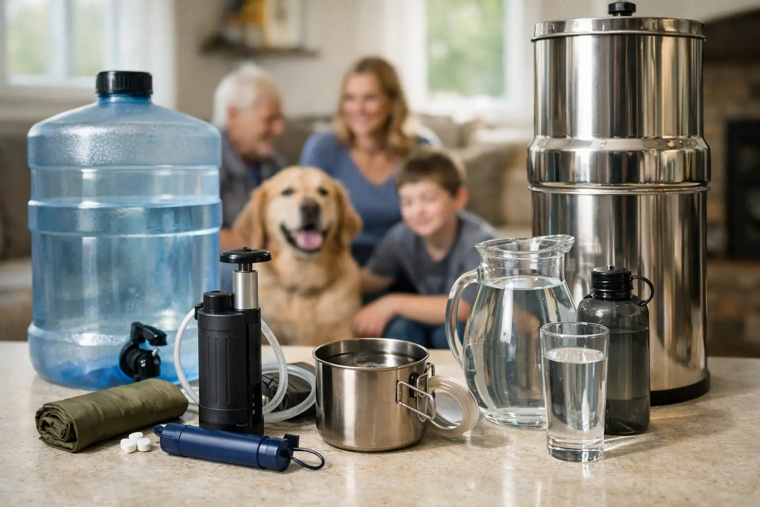 Home Water Filtration Backup Guide for Families