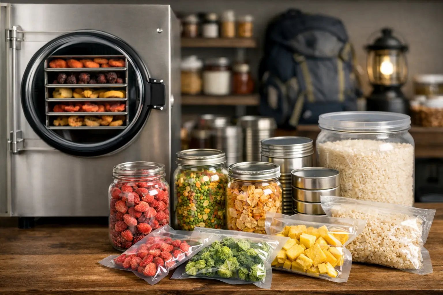 Home Freeze Dryer for Emergency Food Storage