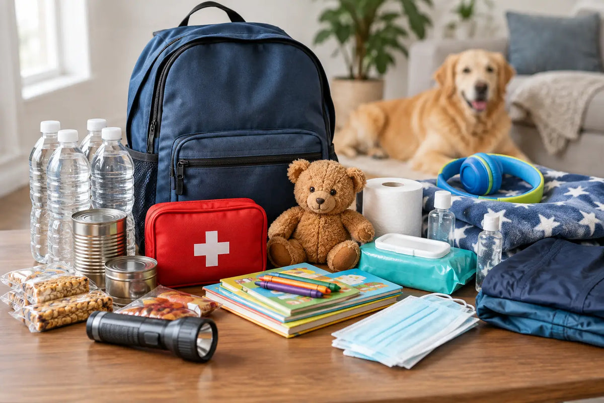 What to Pack in an Emergency Kit for Kids