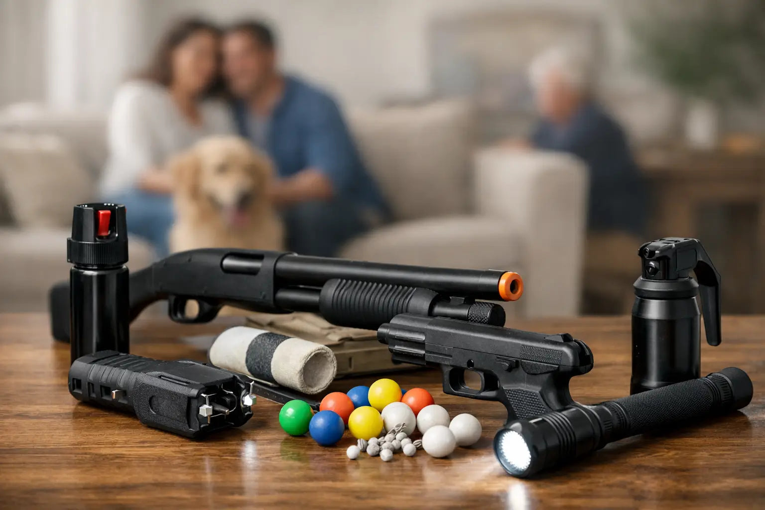 7 Non Lethal Home Defense Options