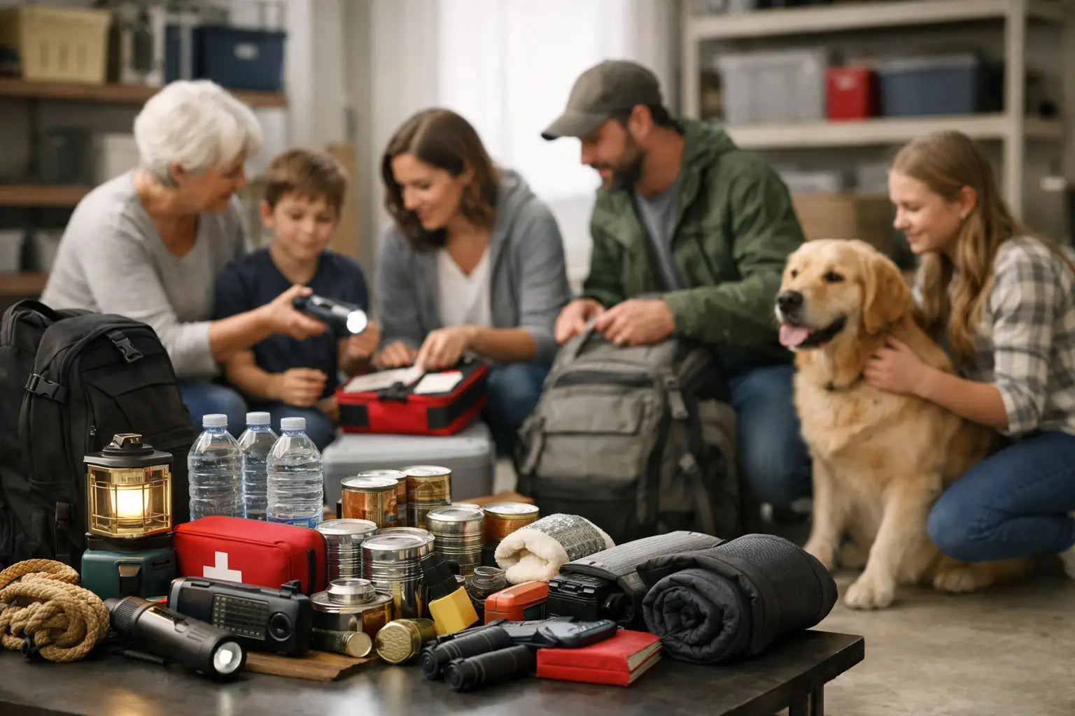 What Do Families Do Emergency Preparedness For?
