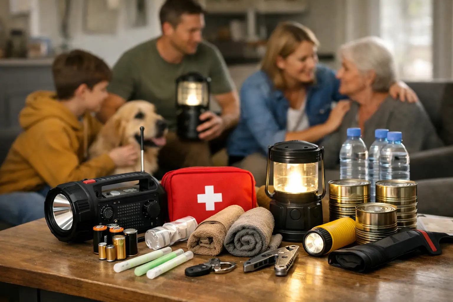 Family Blackout Preparedness Checklist Example