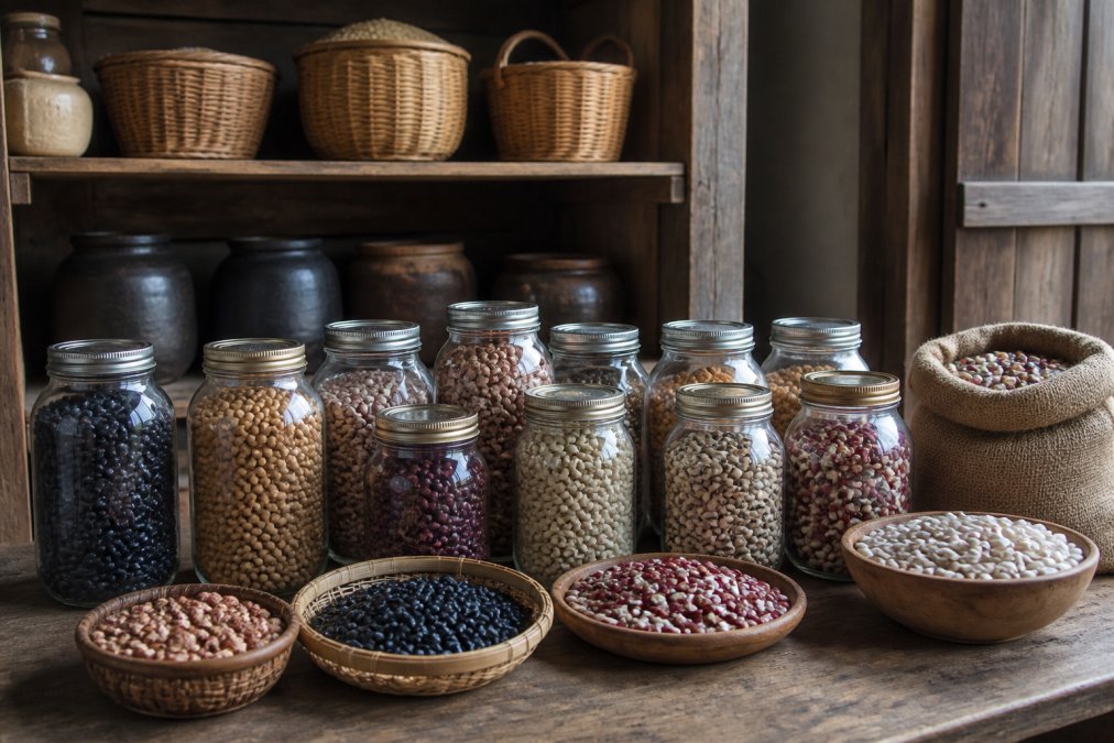 How to Store Beans Without Electricity