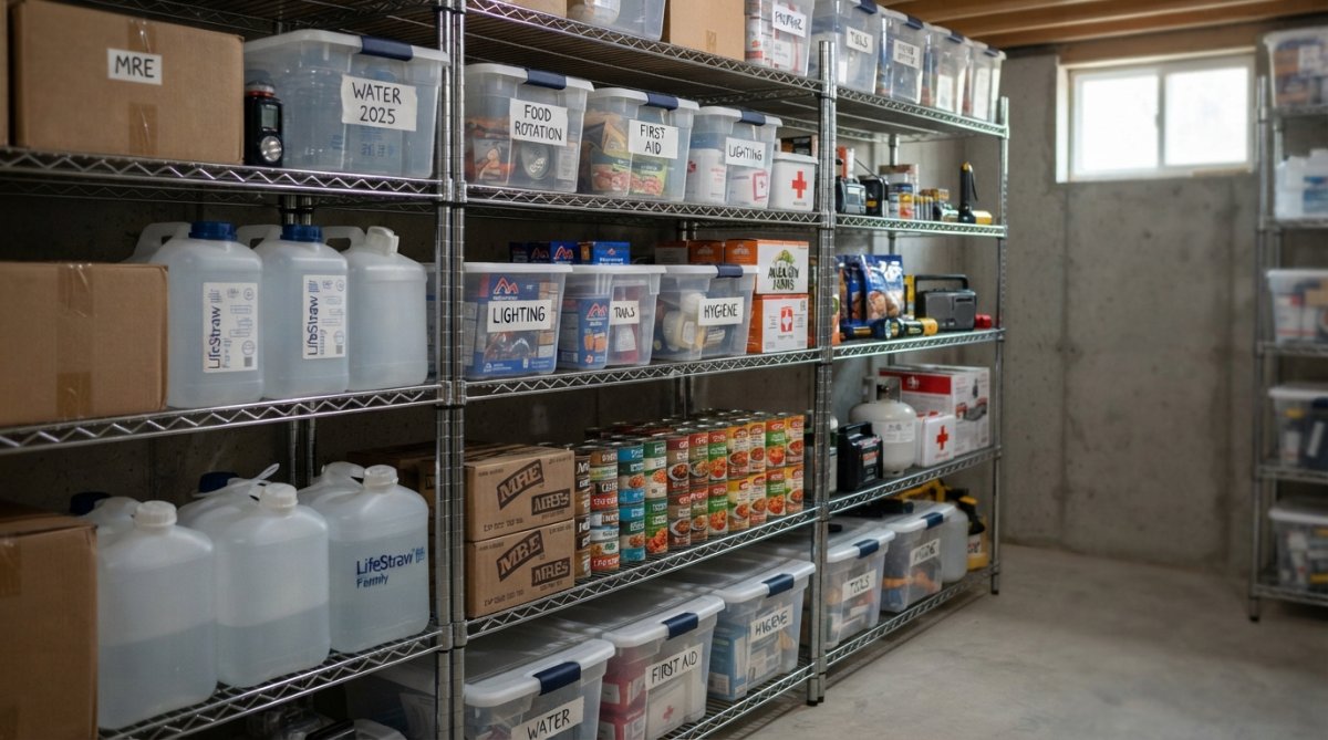 How to Store Emergency Supplies Safely