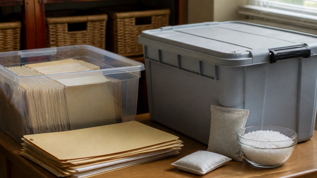 Protect Paper Records From Humidity: A Step-by-Step Guide