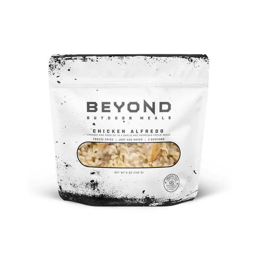 8 PACK - BEYOND OUTDOOR MEALS CHICKEN ALFREDO