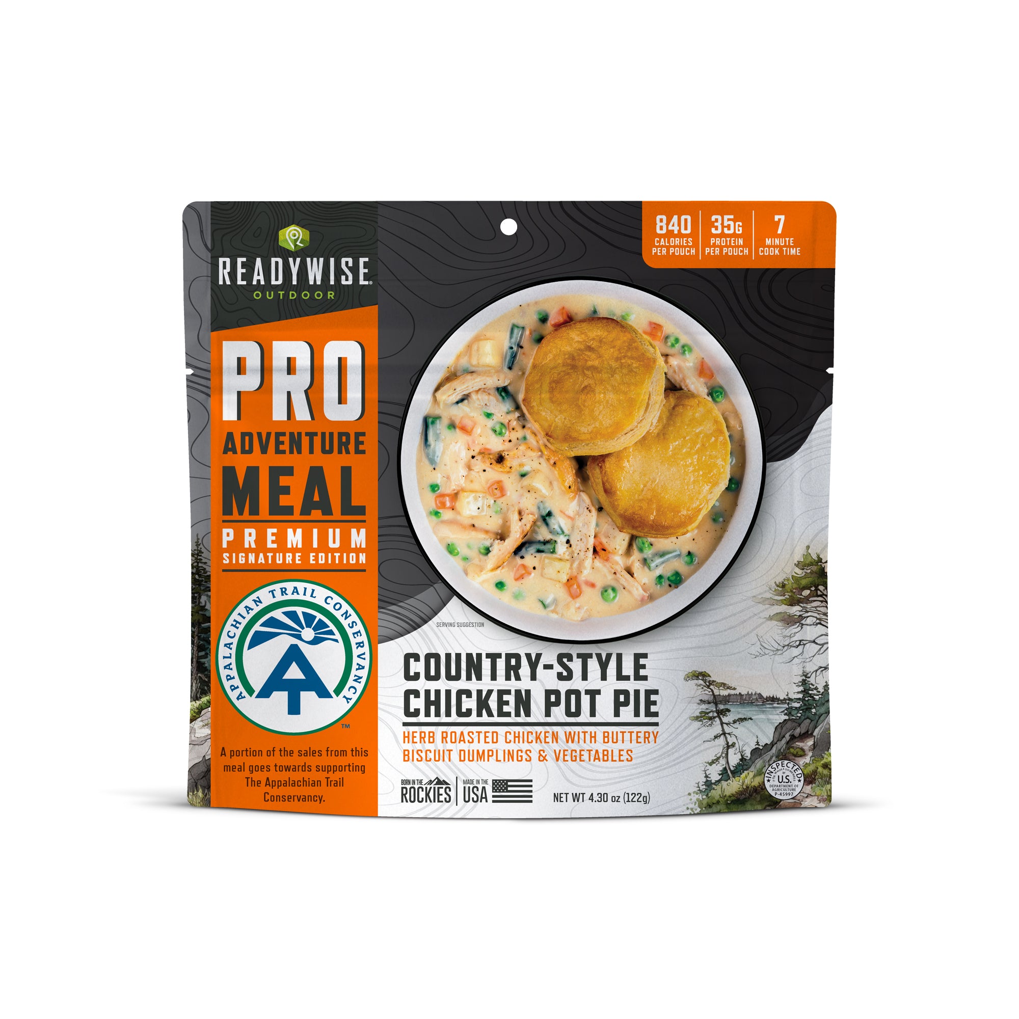 6 CT ReadyWise Pro Adventure Meal Classic Chicken Pot Pie