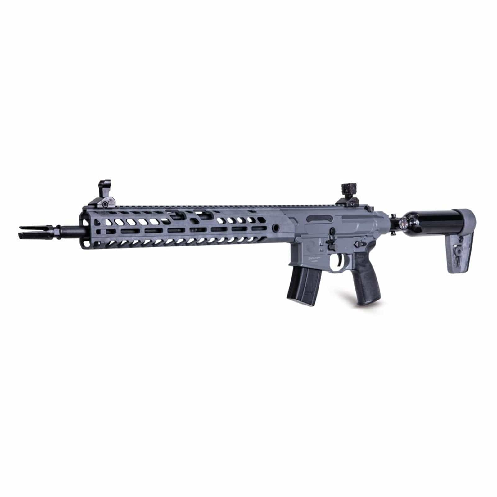 Sig Sauer Air Rifles Sig Sauer MCX Virtus PCP Pellet Air Rifle | 30rd RPM .22LR Caliber Semi-Automatic Pre-Charged Pneumatic Rifle for Target Shooting Training Sig Sauer MCX Virtus .22 PCP Air Rifle - 30rd