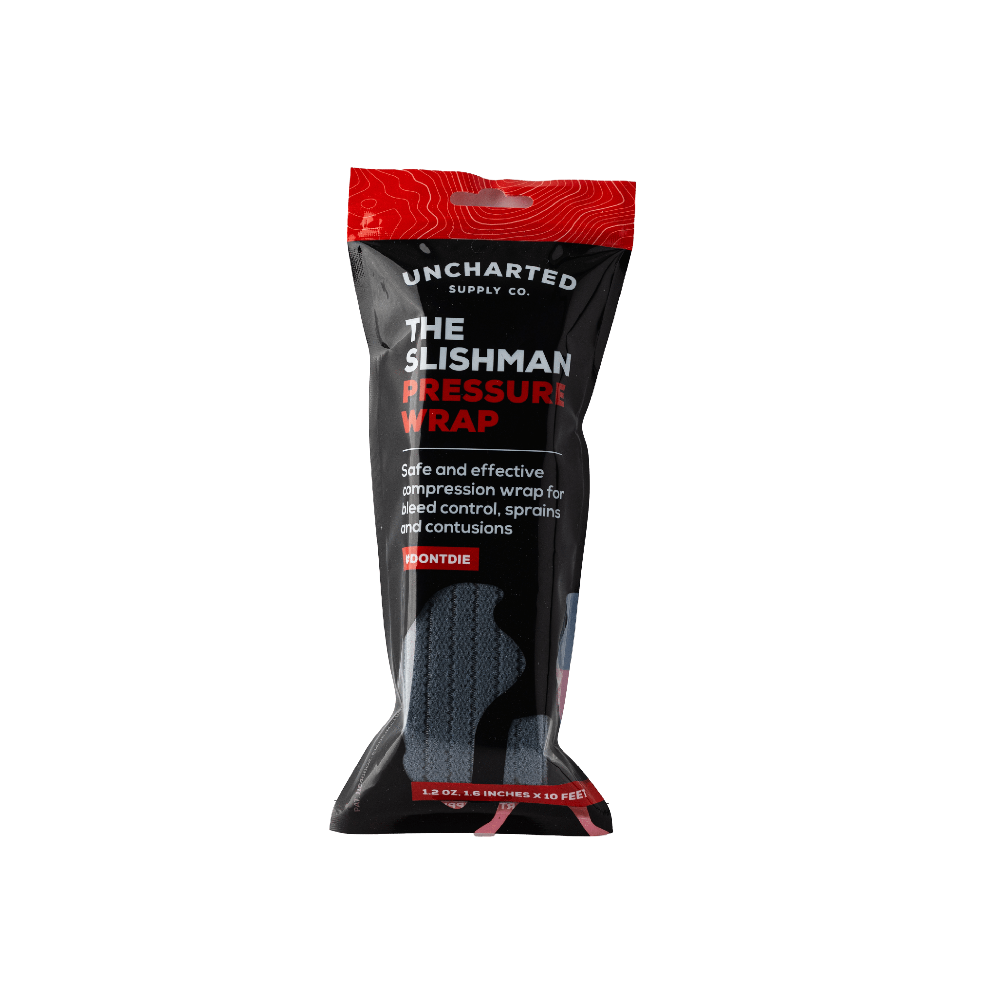 Uncharted Supply Company Uncharted Approved Slishman Pressure Wrap Slishman Pressure Wrap - Easy-to-Use Tourniquet & Pressure Bandage