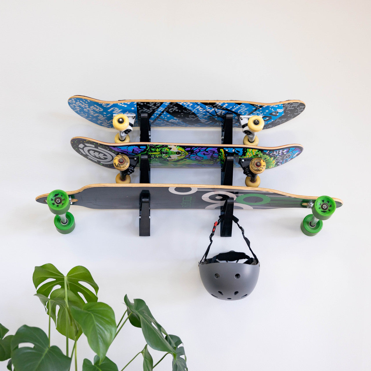 Trifecta Skateboard Storage Rack | 3 Levels