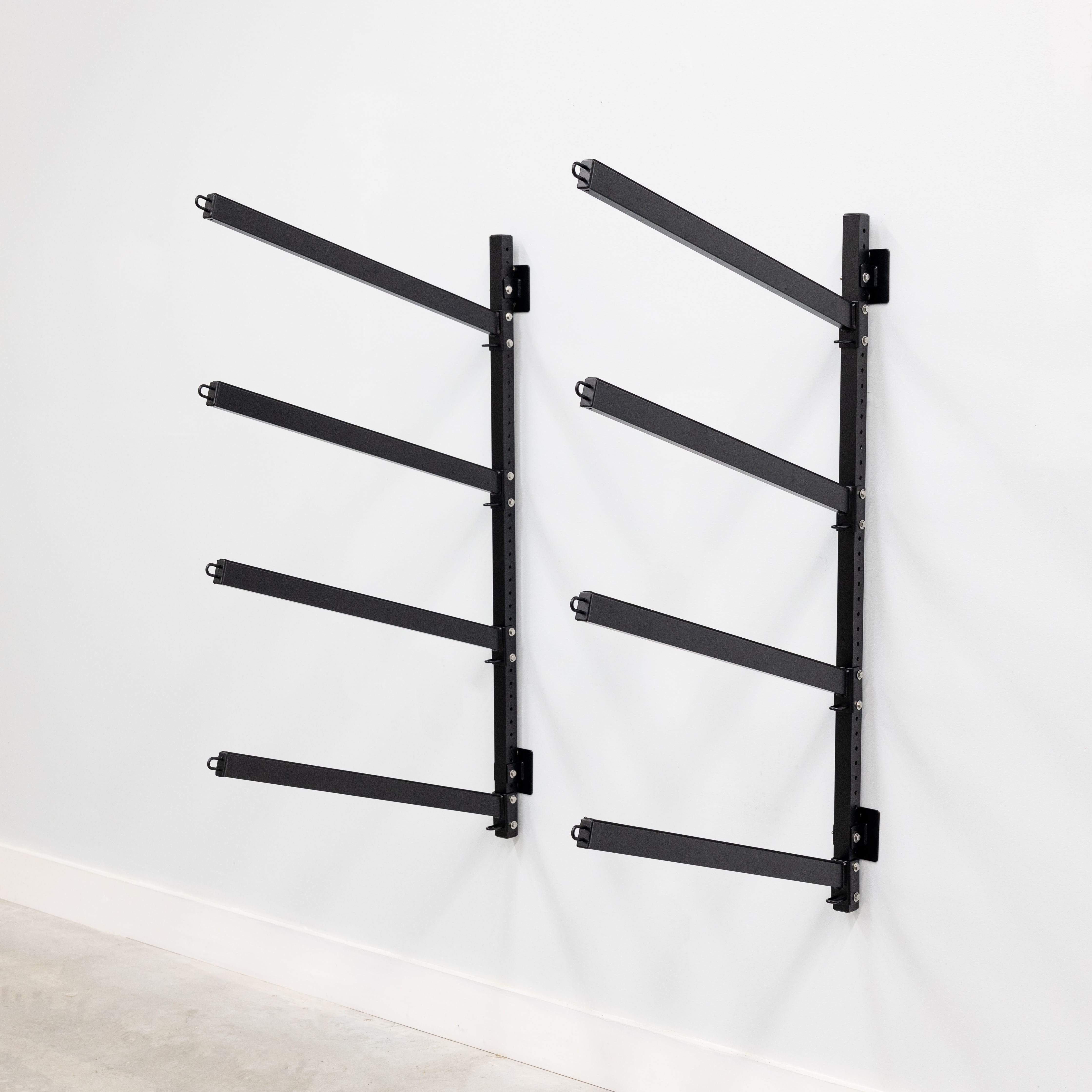 Outdoor Wall Rack | 46 Inch Adjustable Height | Kayak & SUP