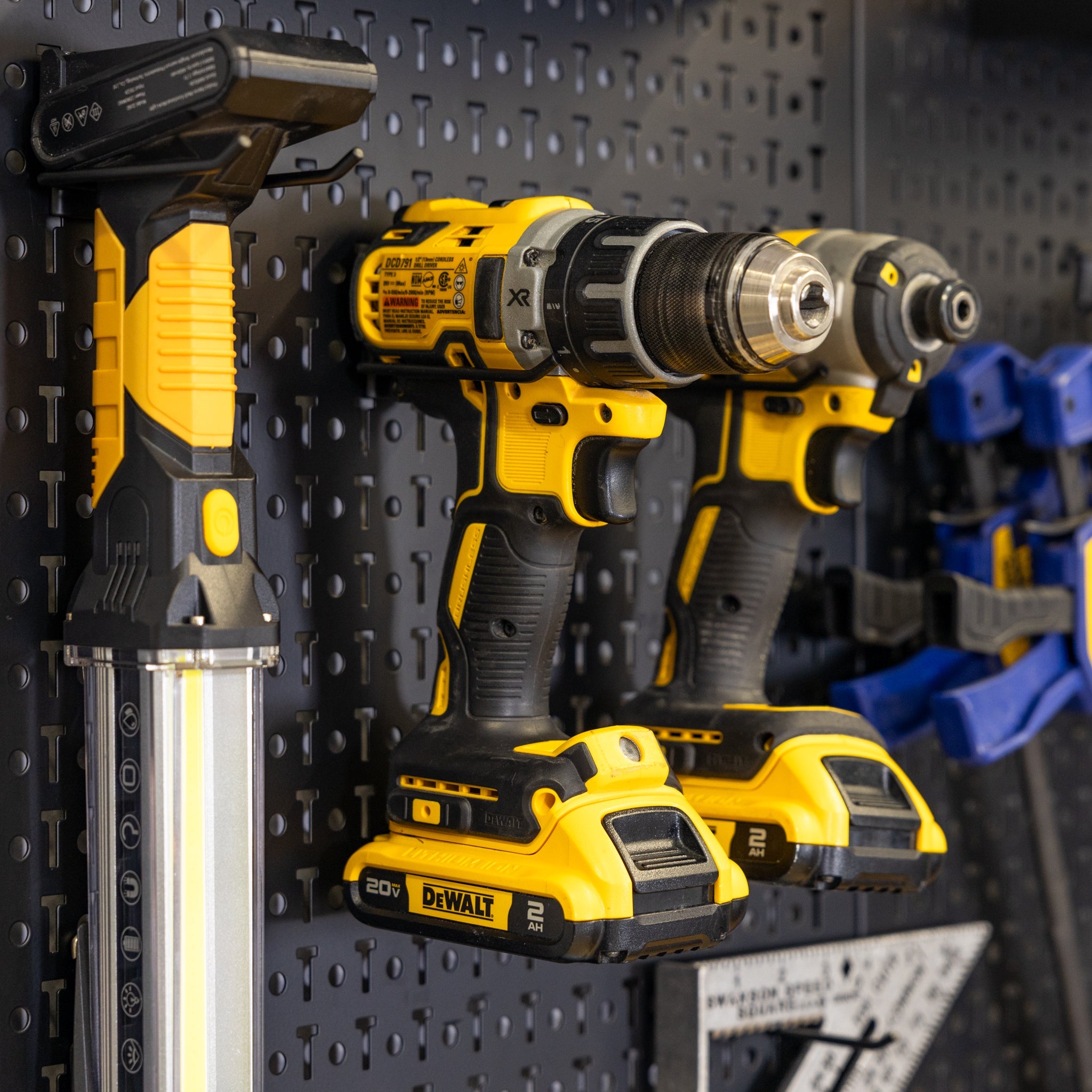 34" x 32" Pegboard | 13 Attachments