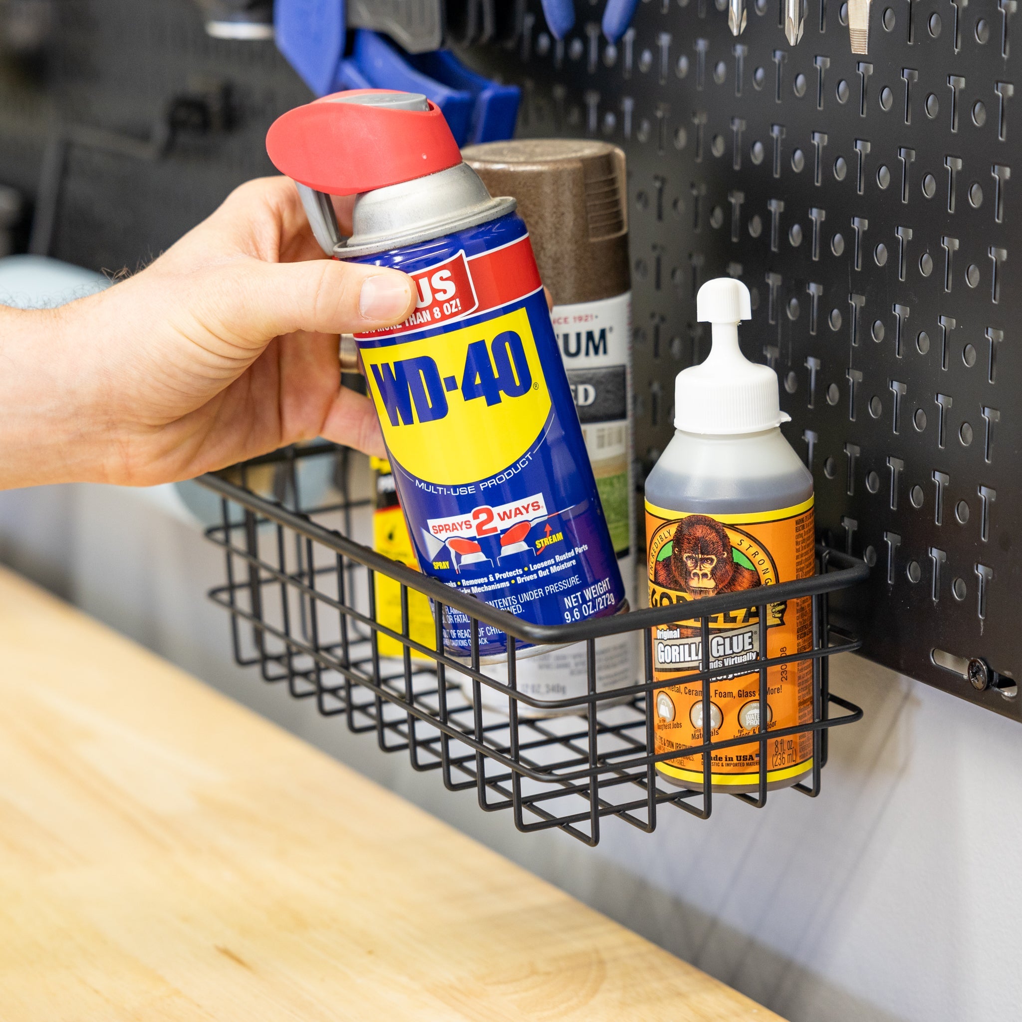 51" x 32" Pegboard |20 Attachments