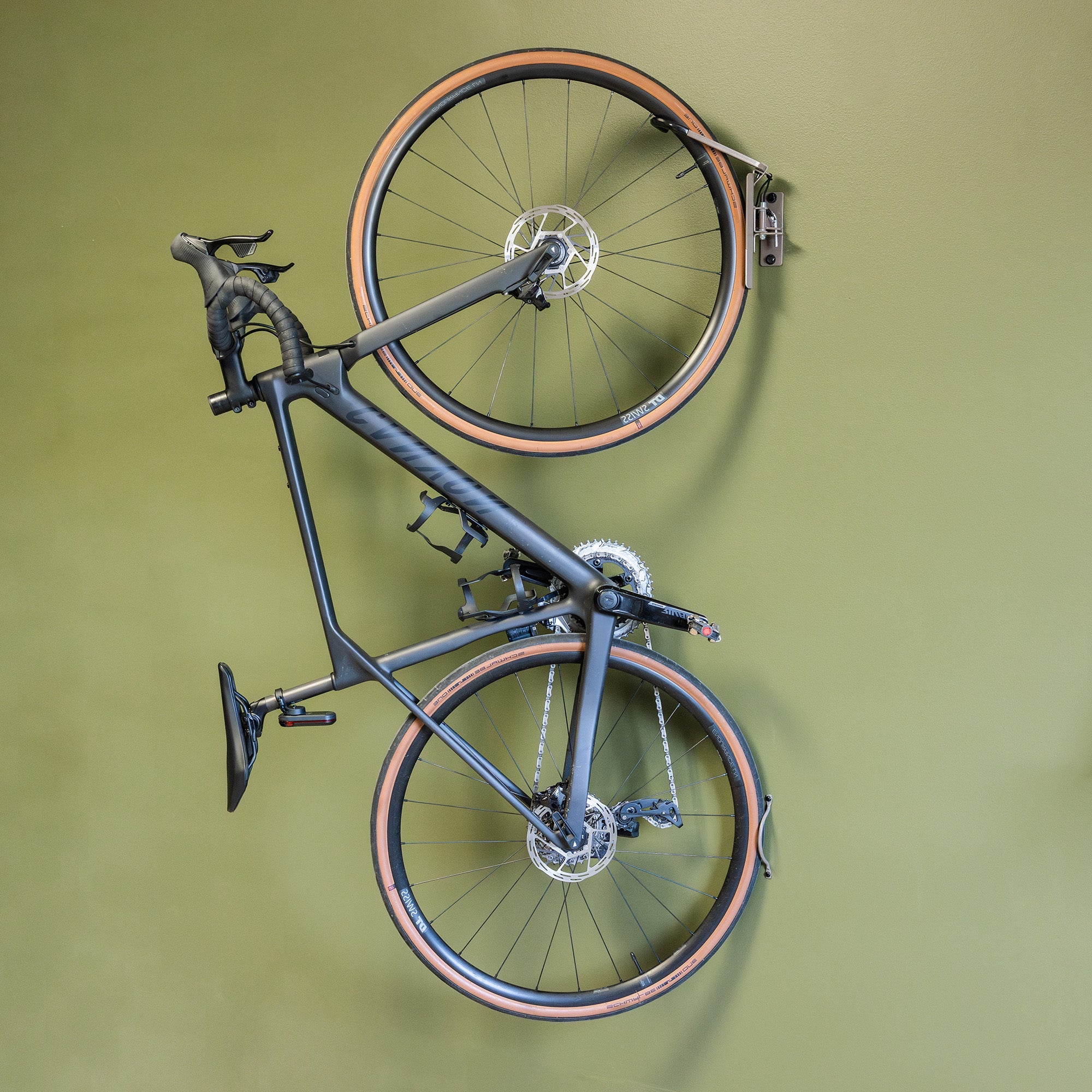 Swivel Mount Bike Storage Rack | Garage Wall Hook | Mud