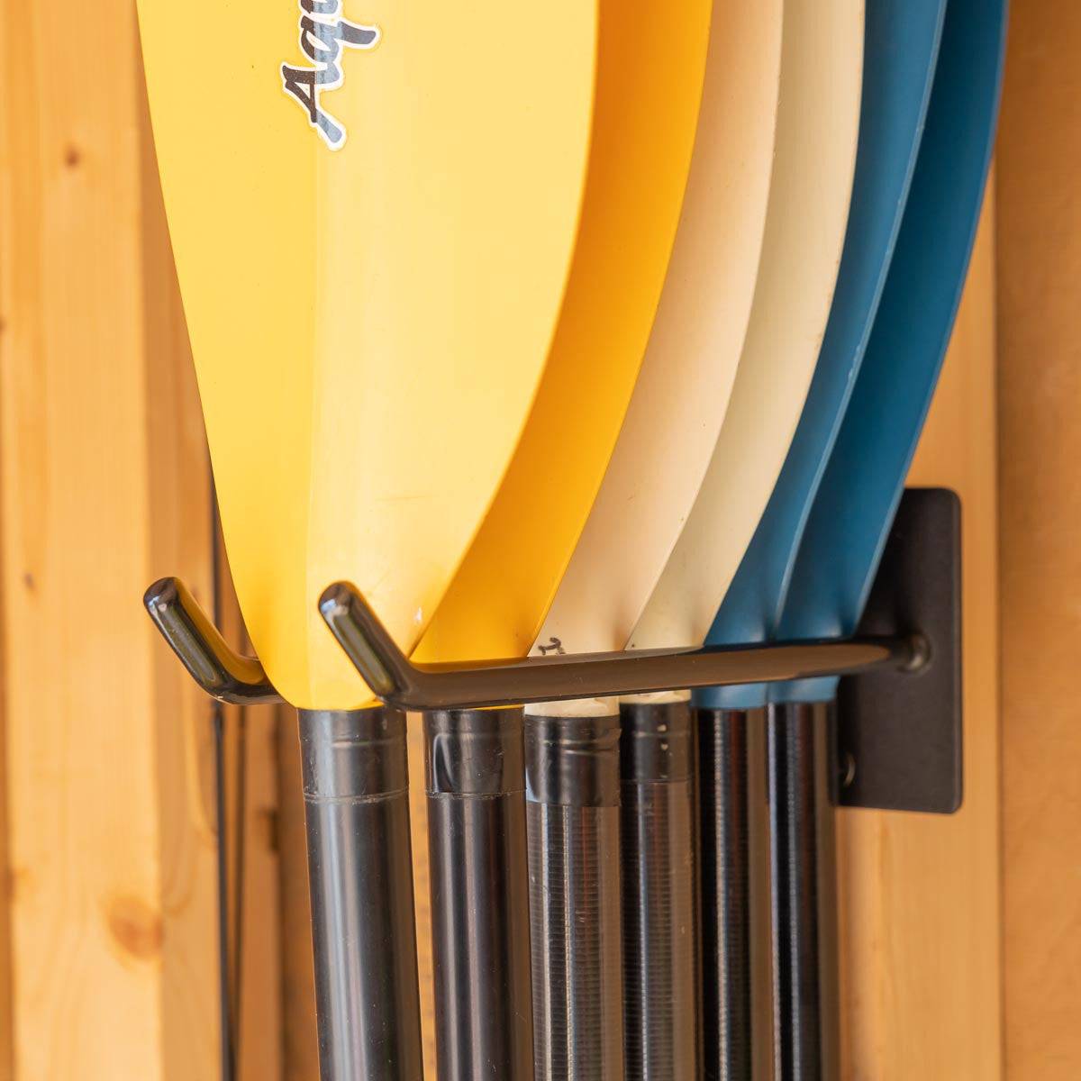 Laurel Lake Paddle Storage Wall Hook | Holds 6 Paddles