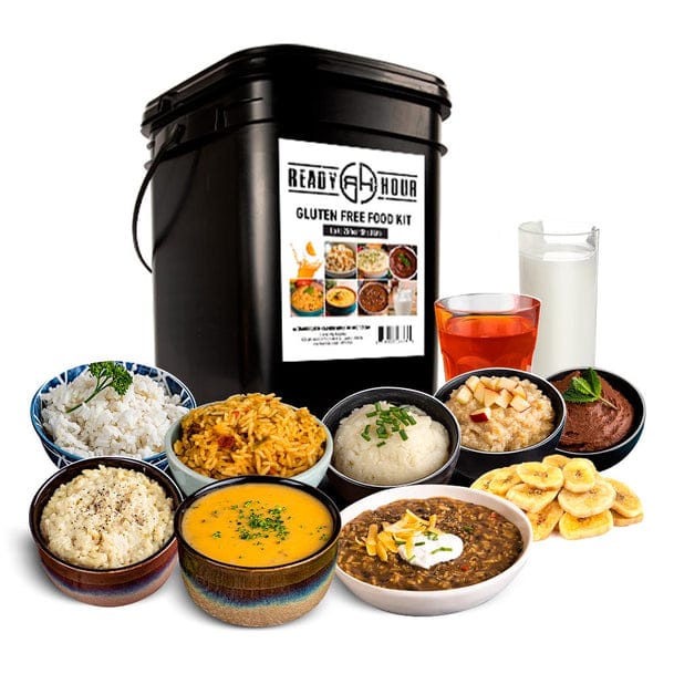 ReadyHour Pack of 3 Ready Hour Gluten Free Food Kit (120 servings) Ready Hour Gluten Free Food Kit 120 Servings - 3 Pack