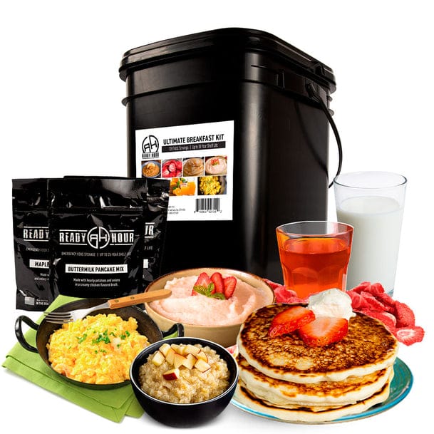 ReadyHour Pack of 3 Ready Hour Ultimate Breakfast Kit (140 servings) Ready Hour Ultimate Breakfast Kit 140 Servings - 3 Pack