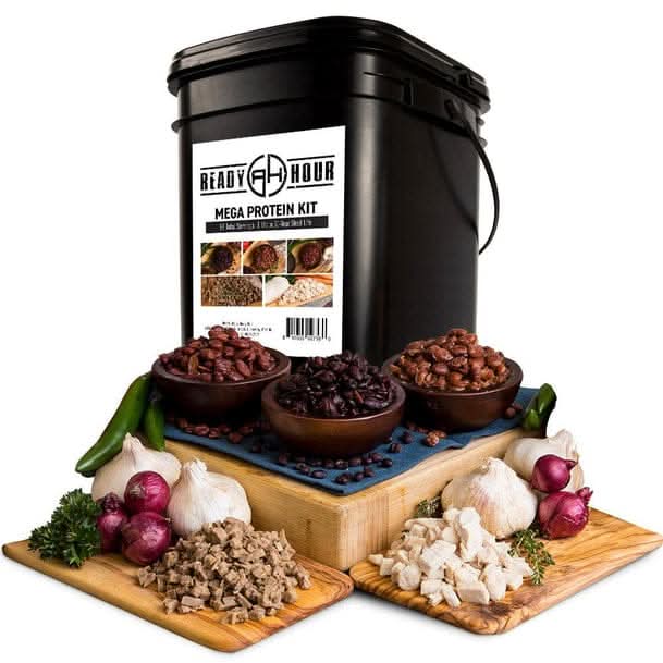ReadyHour Pack of 3 Ready Hour Mega Protein Kit w/Real Meat (72 servings) Ready Hour Mega Protein Kit w/Real Meat - 3 Pack