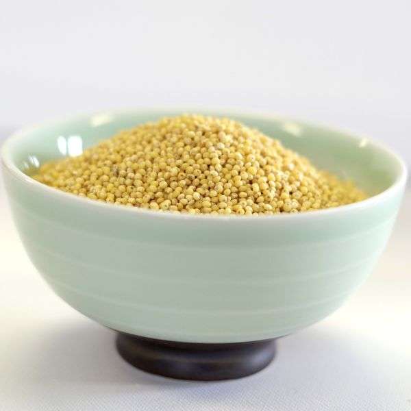 50 lb bag of hulled millet for cooking and long-term storage