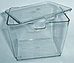 Country Living Clear Flour Bin w/Lid