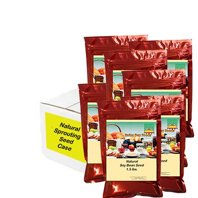 Sprout Seed Natural–Case of 7 bags