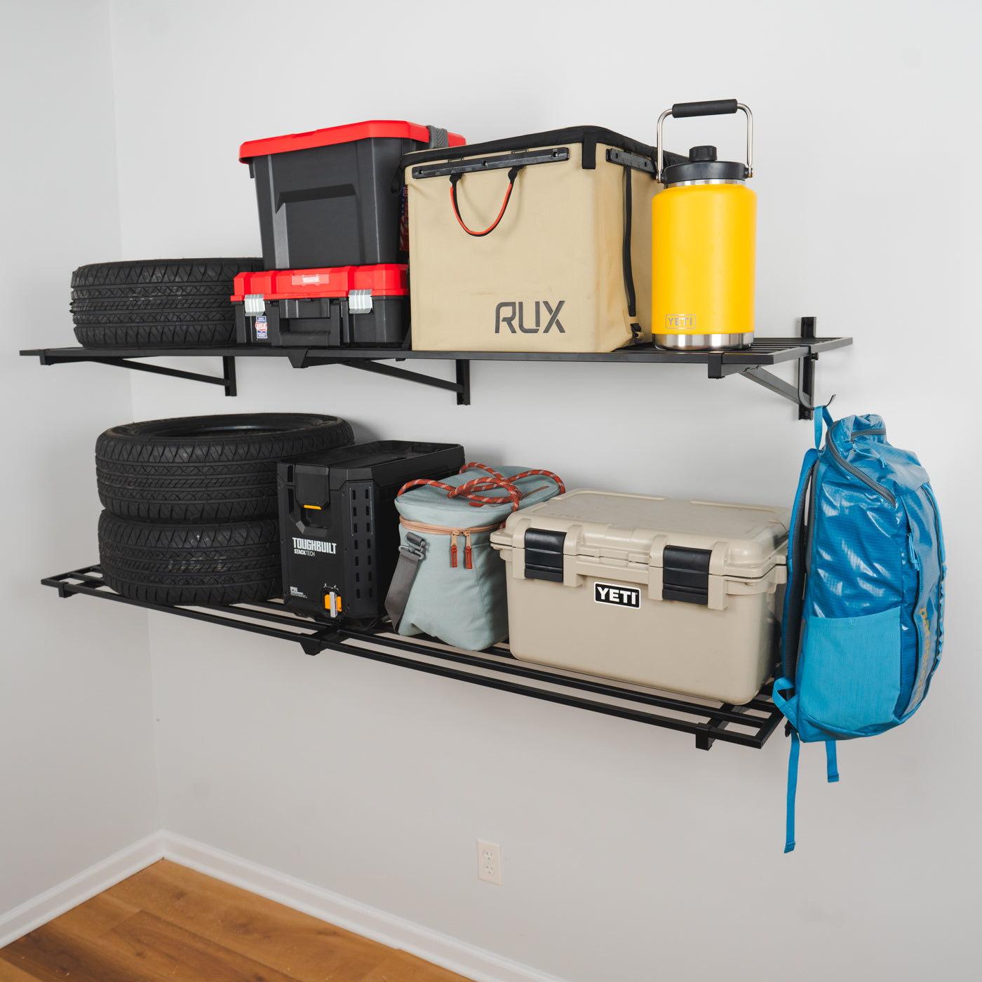 2' x 6' Bristol Garage Wall Mount Shelves | 2 Pack |