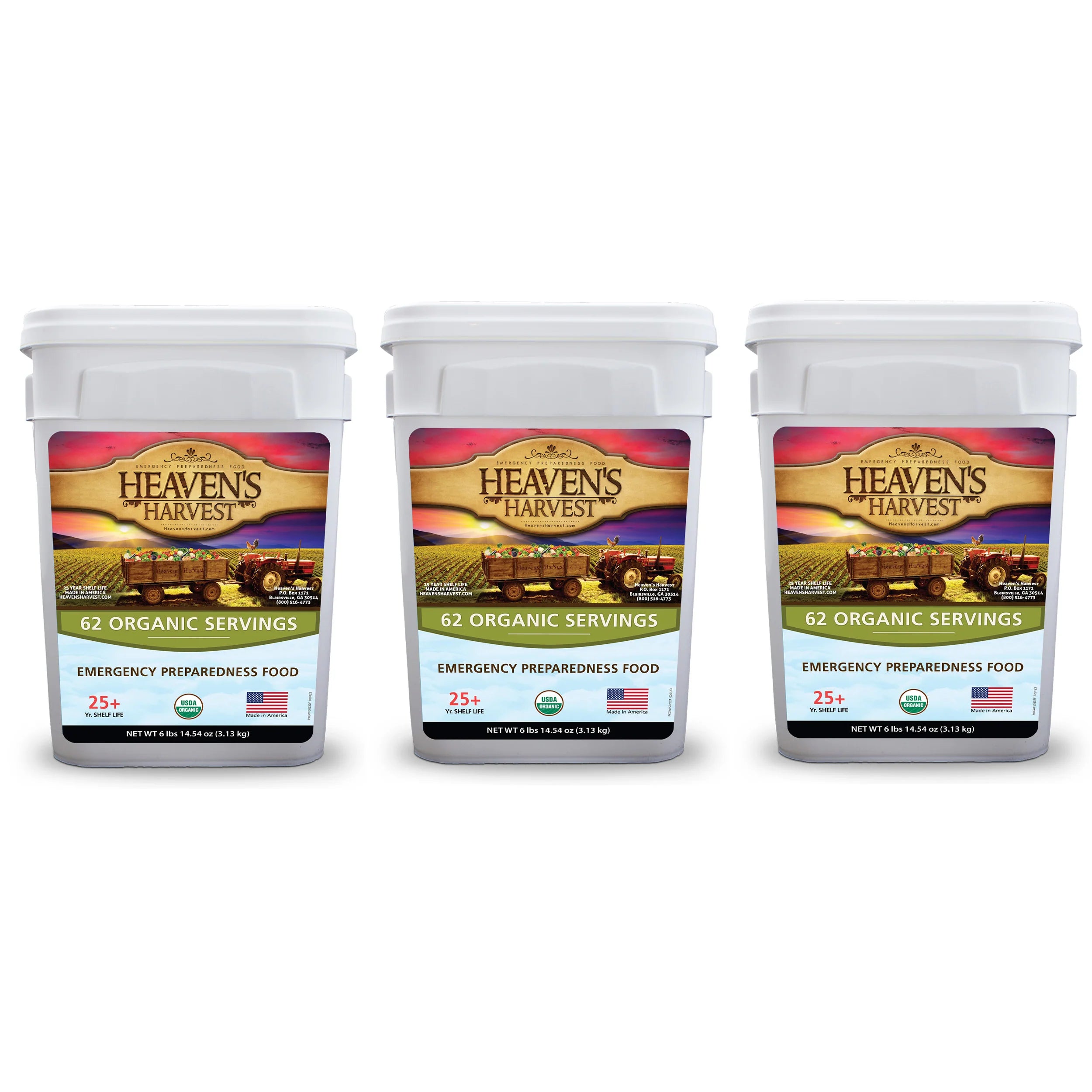 3 Pack Organic Kit