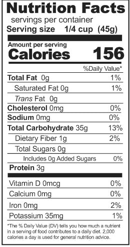 Basmati White Rice 25 lb. bag