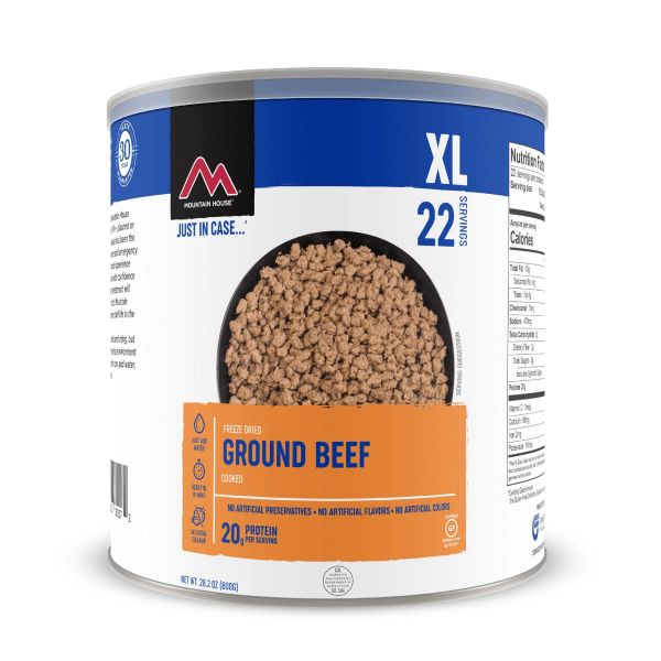 Freeze Dried Ground Beef 28.2 oz #10 can