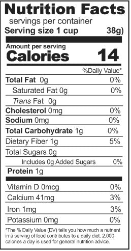 Broccoli Seed 1.5# mylar bag