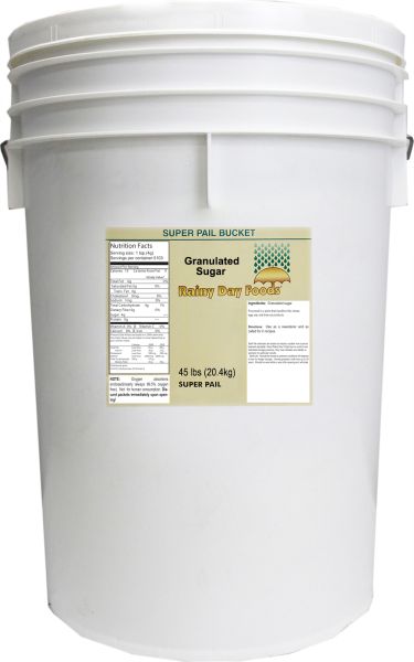 White Sugar 5 gal 37# SP
