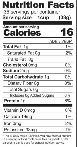 Radish Seed 1.5# mylar bag