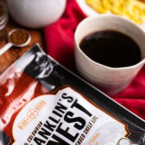 ReadyHour Pack of 3 Franklin’s Finest Survival Coffee by Ready Hour (720 servings, 1 bucket) Franklin's Finest Survival Coffee 720 Servings - 3 Pack