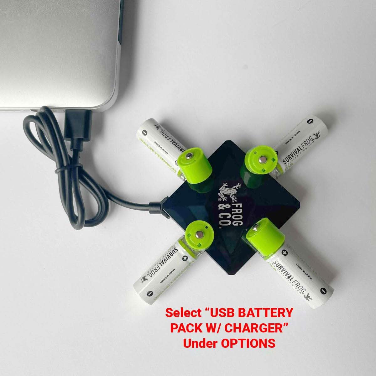 Survival Frog ENERGY & POWER USB Rechargeable AA Batteries USB Rechargeable AA Batteries - Easy, Cost-Effective Power Solution