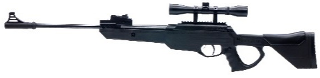 Barra 1200G Dual Caliber Pellet Rifle Camo product image