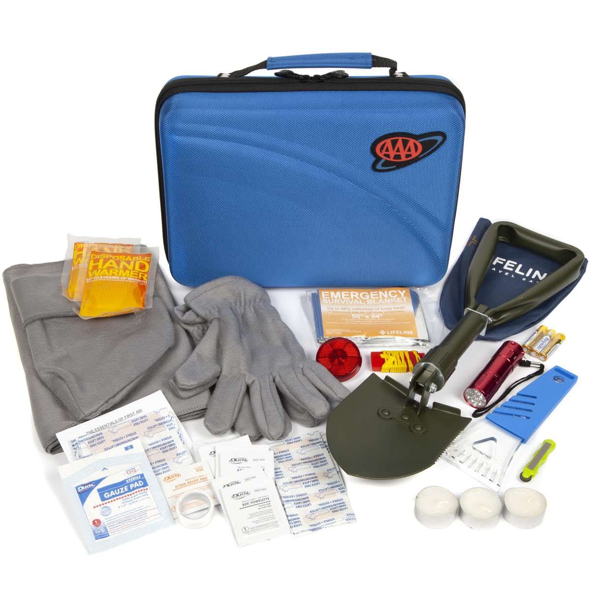 quakekits.com Specialized Kits AAA Severe Weather Road Kit - 65 Pieces AAA Severe Weather Road Kit - 65 Pieces