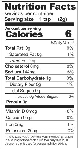 Taco Seasoning  16 oz 2.5 can