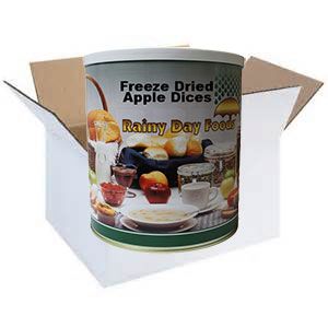 Freeze Dried Apple Dices 6 #10 cans