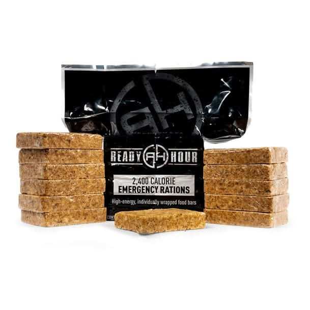 ReadyHour Pack of 30 Ready Hour Emergency Ration Bars (2400 calories) Ready Hour Emergency Ration Bars 2400 Cal - 30 Pack