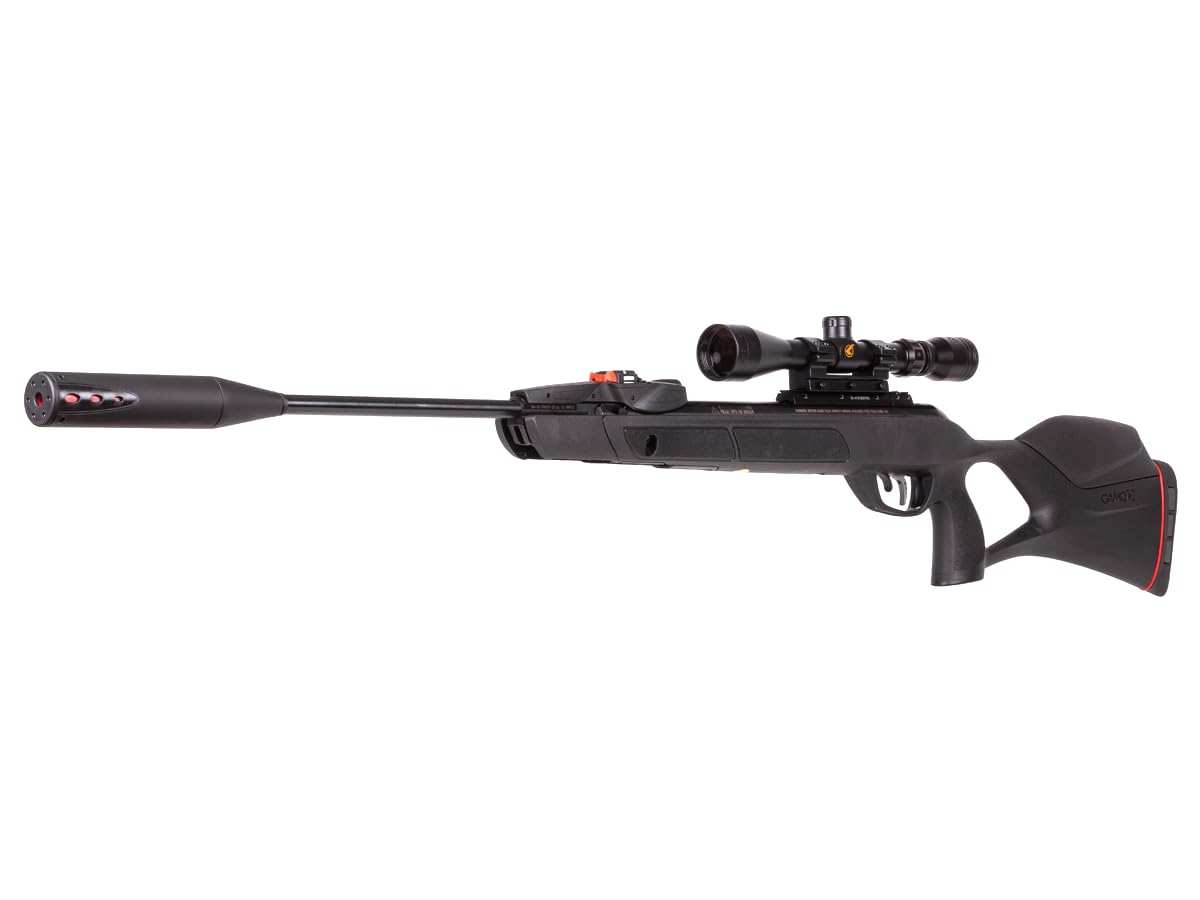 Gamo Swarm Magnum 10X GEN3i multi-shot air rifle with 10-shot rotary magazine and mounted scope