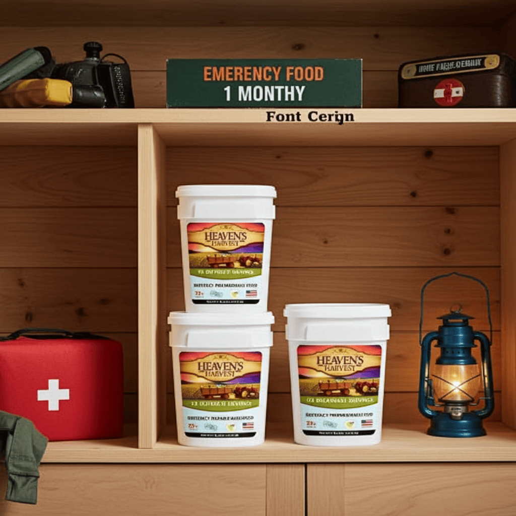 Heaven's Harvest 1 Month Combo Kit Emergency Food Storage Kits | Heaven's Harvest 1 Month Combo Kit