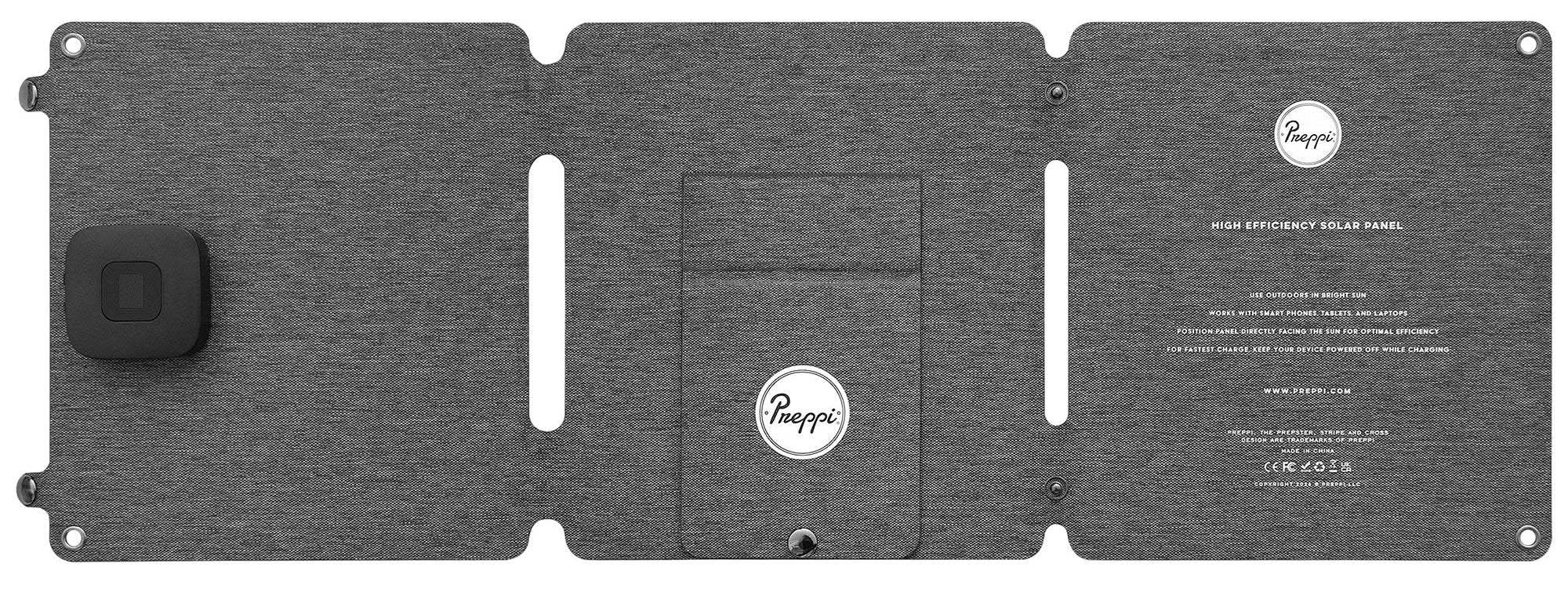 Preppi Solar Panel Preppi | Solar Laptop & Phone Charger Preppi Solar Laptop & Phone Charger - Portable Solar Power Solution