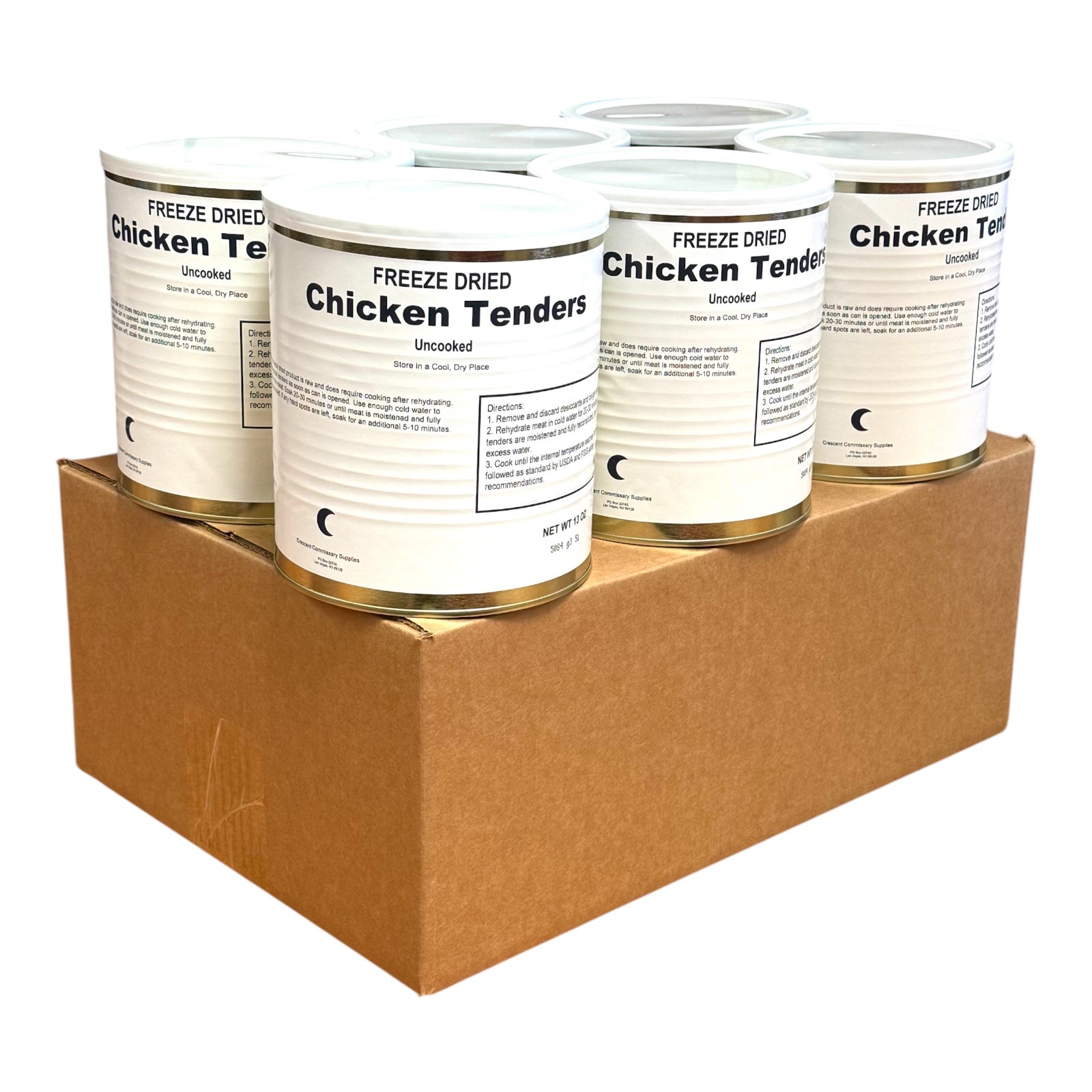 Military Surplus Freeze Dried Uncooked Chicken Tenders