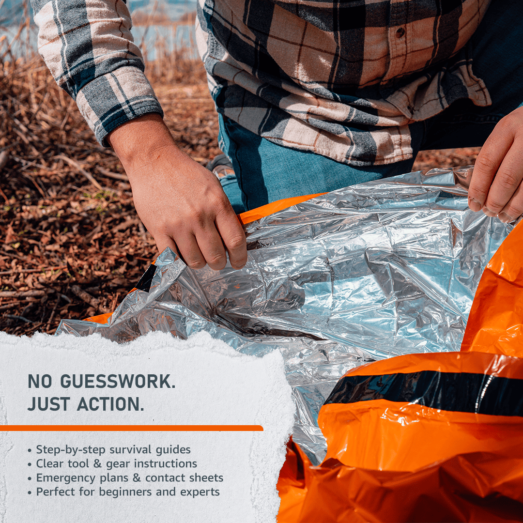 Emerge Survival 72 Hour Kit Family 72-Hour Kit | 3-Day Emergency Kit for 1-2 People