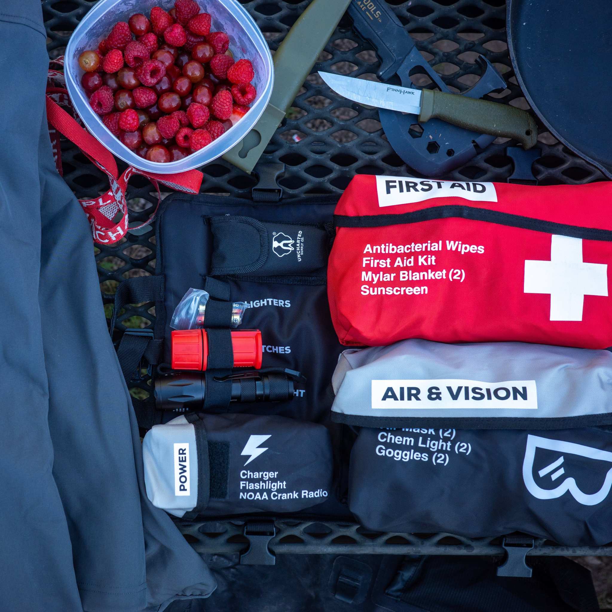 Seventy2 Pro Survival System waterproof 36-liter emergency backpack with organized survival tools and supplies for 72-hour multi-person crisis preparedness