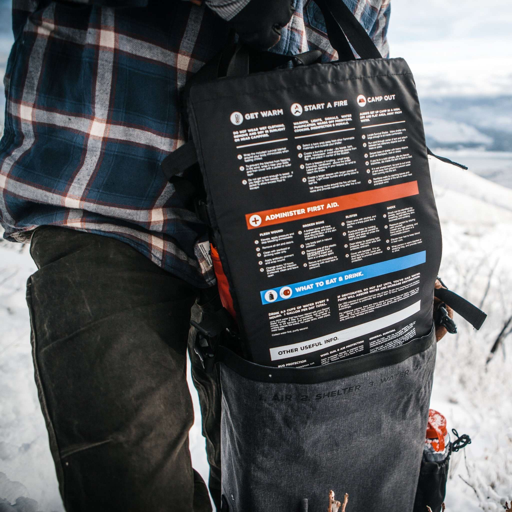 Uncharted Supply Company Survival Kits THE SEVENTY2® Survival System SEVENTY2 Survival System - 72-Hour Emergency Kit for One Person
