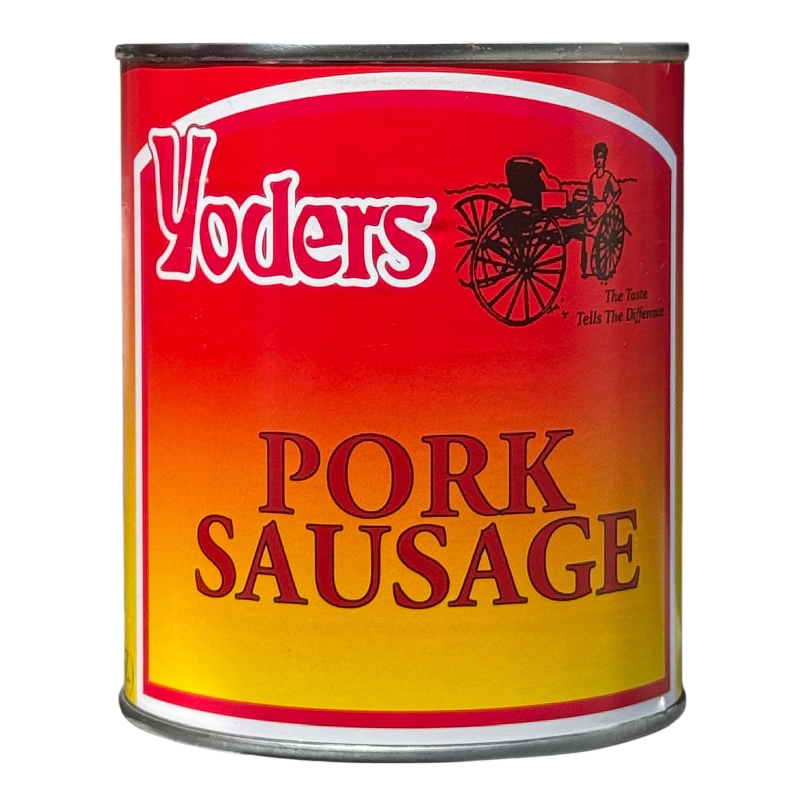Case (12 Cans) of Yoder's fresh REAL Canned Pork Sausage