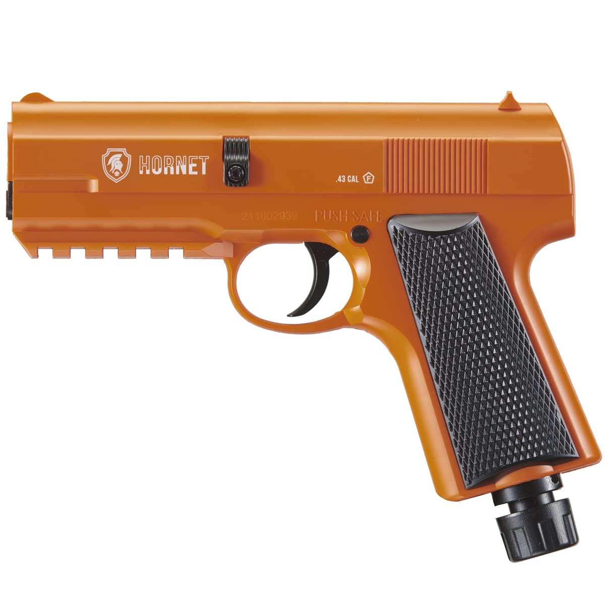 SHTF Prepper Club Less-Lethal Pepper Gun .43 Cal CO2 Self-Defense Launcher - Orange Pepper Gun Air Self Defense - Effective Non-Lethal Personal Safety Tool
